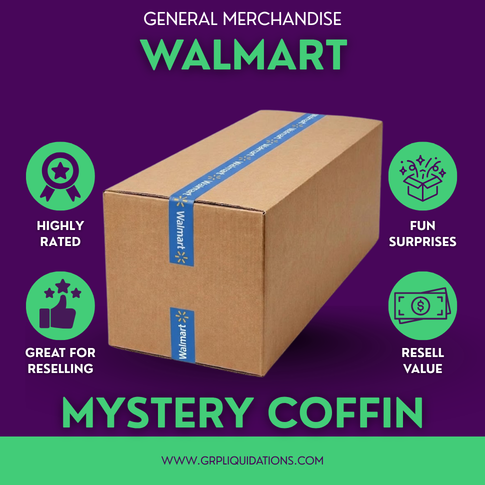Walmart-Coffin Walmart Mystery Coffin – General Merchandise and More - Image 1