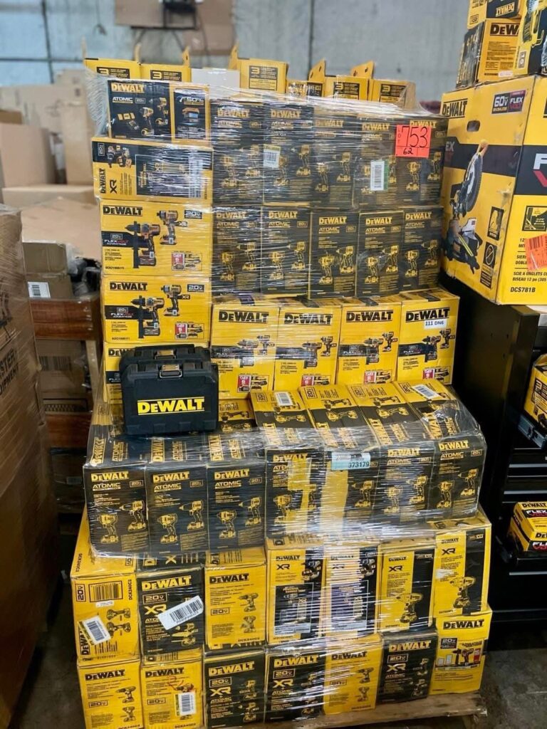 DeWalt Tools Pallets