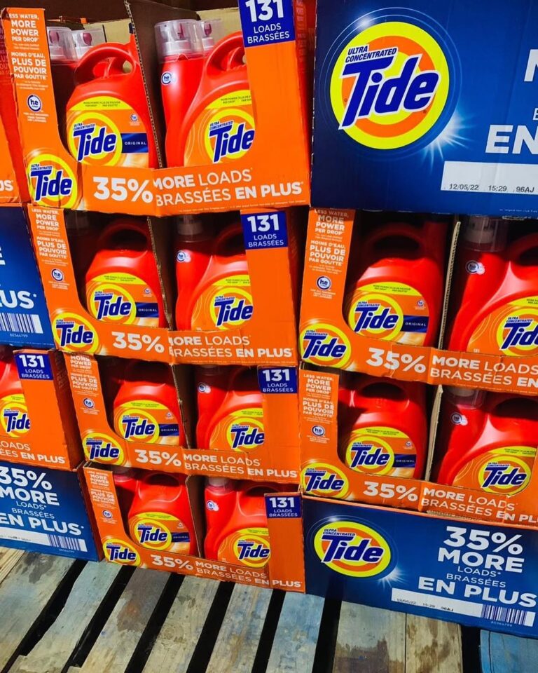 Laundry Detergent Pallets