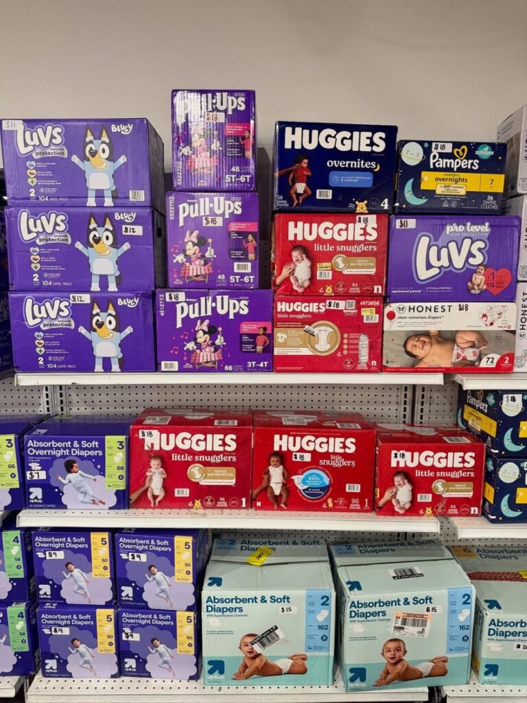 Pampers & Huggies Truckload