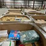 Amazon 7 ft Tall Small Liquidation Pallet