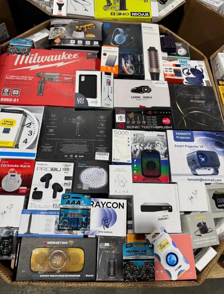 Mixed Electronics Pallets