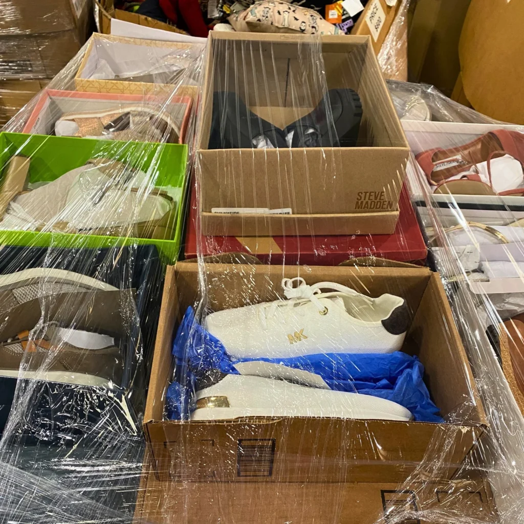 Pallet of Assorted Shoes | Wholesale Mixed Footwear for Resellers