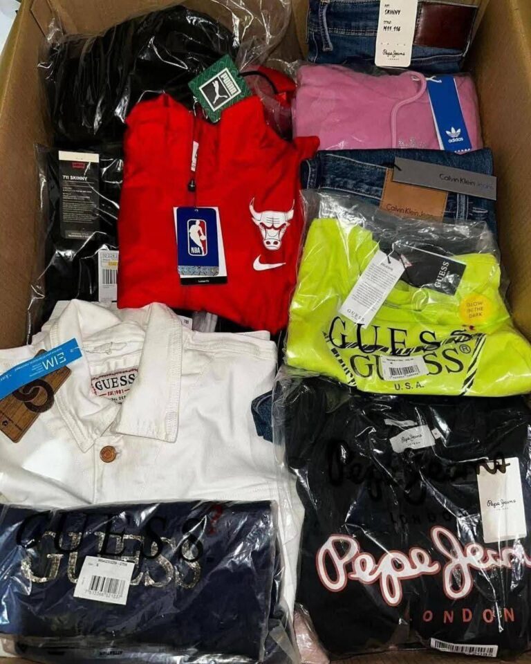 Mixed Clothing Pallets: 90+ Brand-New Items for Resellers