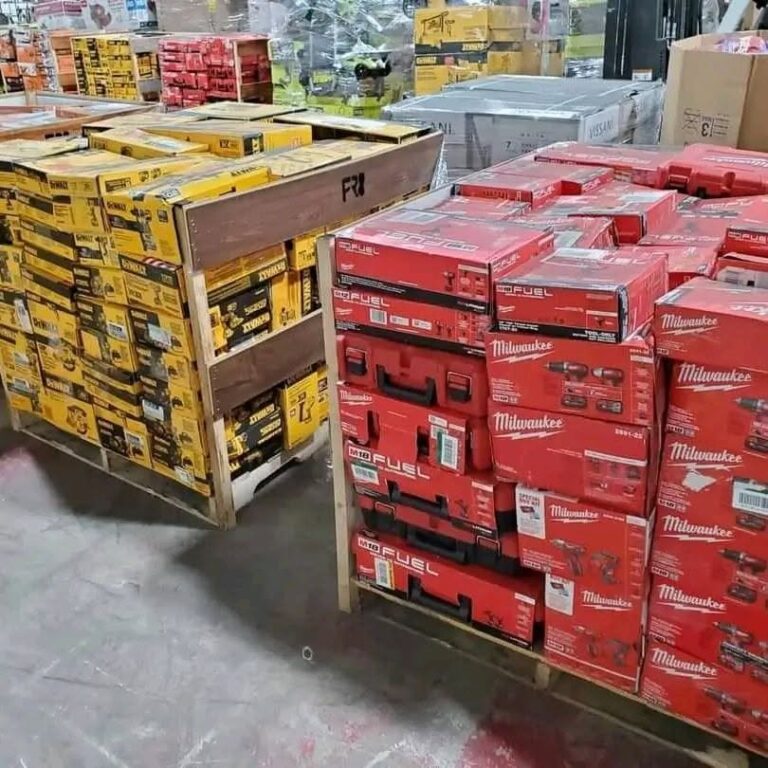 Dewalt Milwaukee Tools Pallets: Liquidation Deals for Resellers