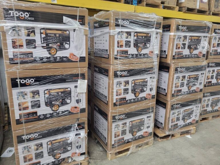 Wholesale Togo Power Generators Pallets: Affordable Power Equipment