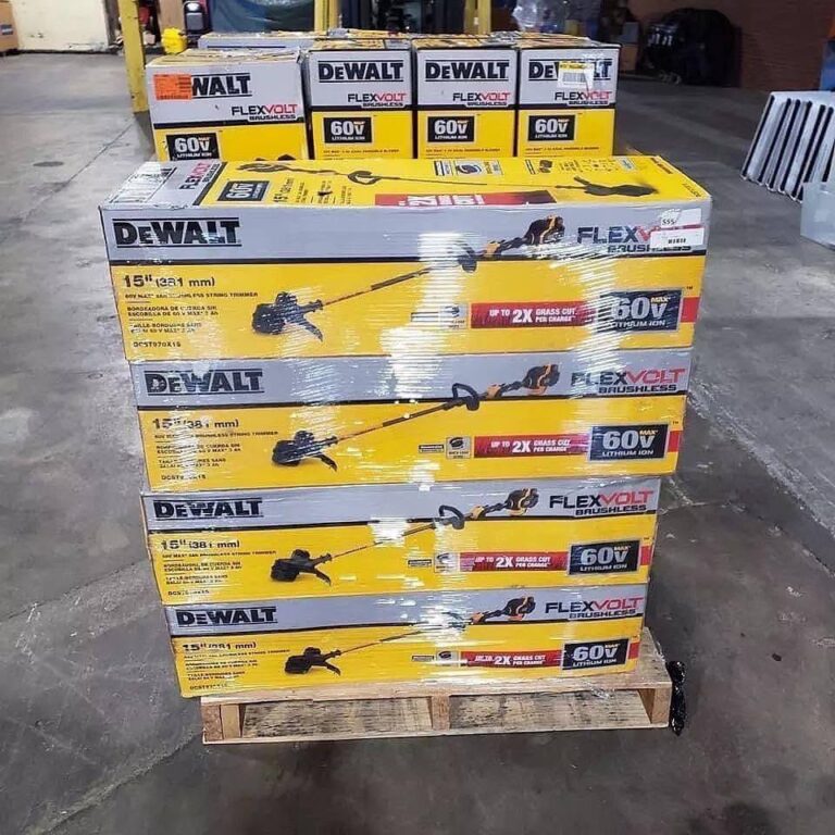 Brand New Tool Pallets: Tool Boxes, Hand Tools, Miter Saws