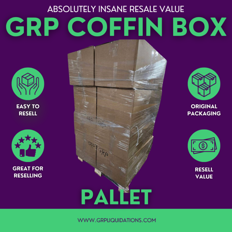 GRP Mixed Merchandise Pallet – Free Shipping Mystery Box
