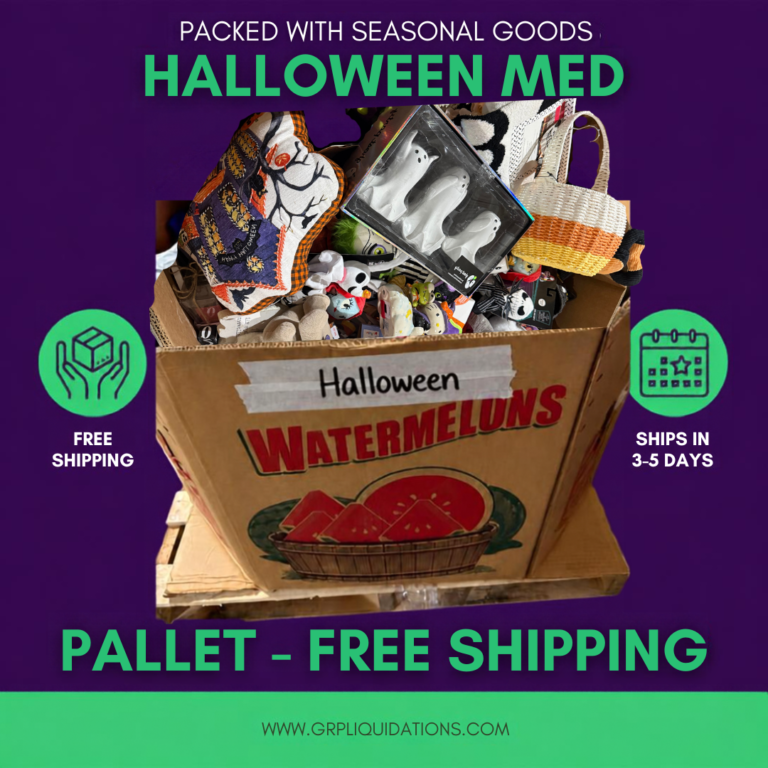 Halloween Med Pallet – FREE SHIPPING | Wholesale Seasonal