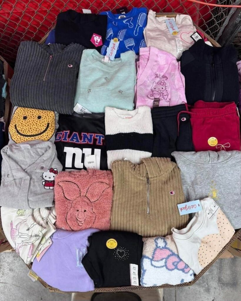 Wholesale Target Kids Winter Clothes Pallets: 350–400 Pieces