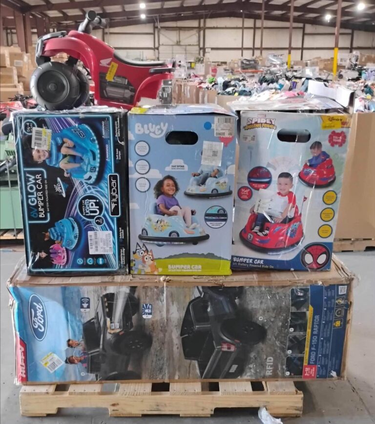 Wholesale Ride-On Toys Pallet – £600 Per Pallet