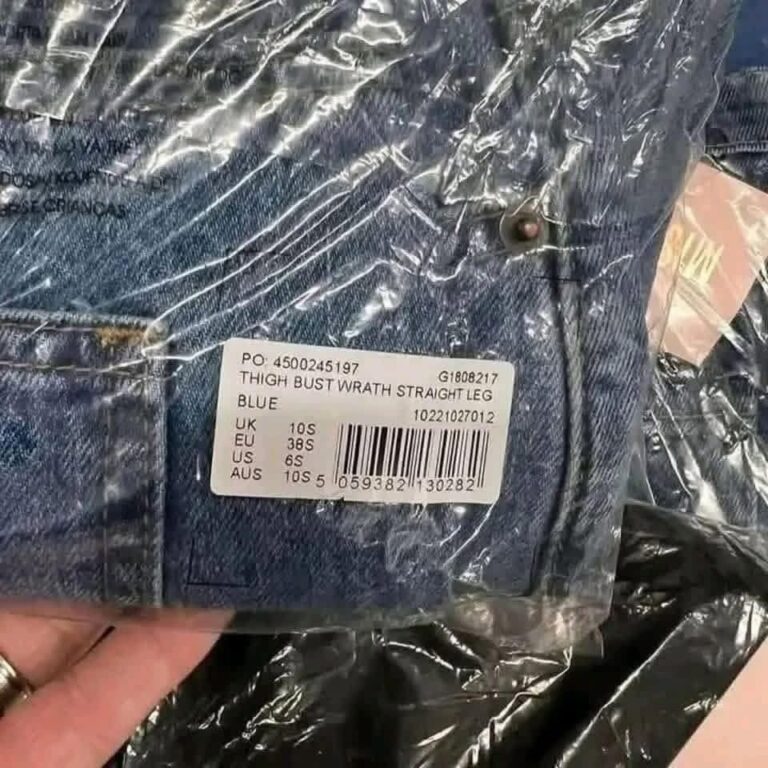 Branded Jeans Pallets Available Now – 300 Pieces per Pallet